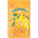 韩国 柚子绿茶 饮料 170毫升 /Koreanische Yuzu Grüner Tee Getränk Ade 170ml NOKCHAWON