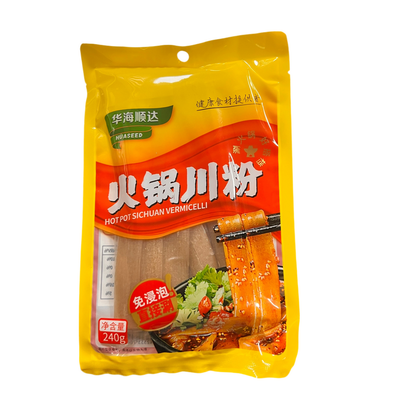 华海顺达 火锅川粉/Huahai shunda Hot Pot Sichuan Rice Noodles 240g