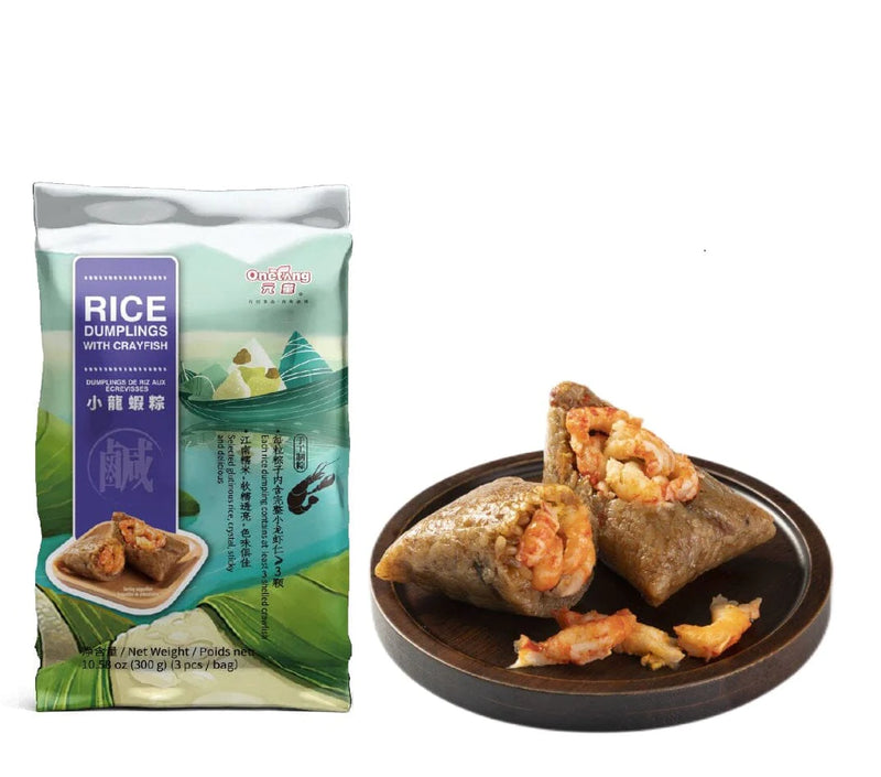 元童 小龙虾粽子 3个/Zongzi Reisknödel gefüllt mit Langusten 3*100g