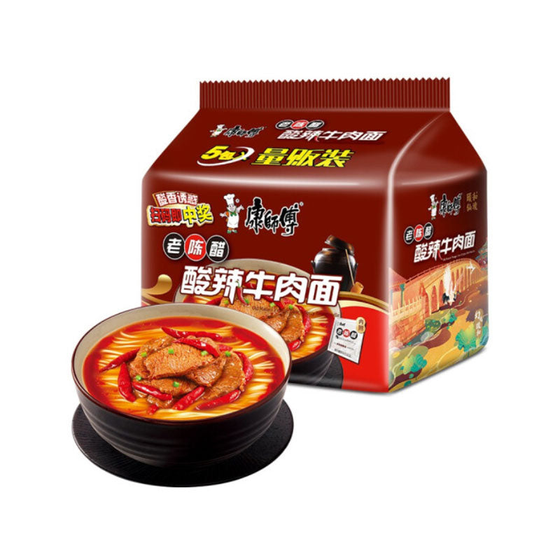 KangShiFu Instant Nudeln Saures Würziges Rindfleisch Aroma 108g