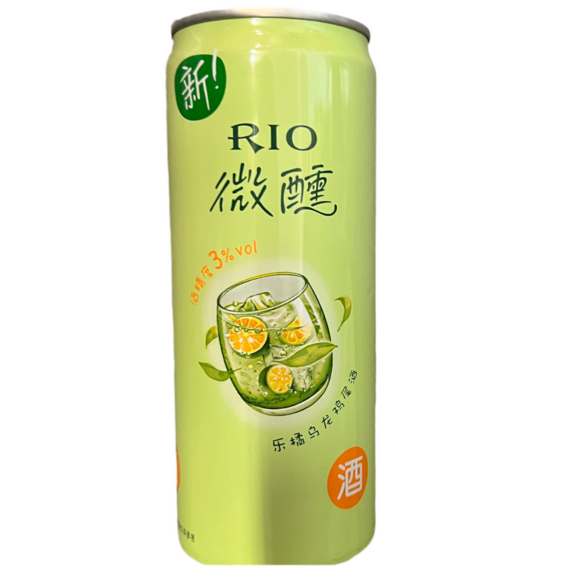 RIO微醺青金桔乌龙伏特加鸡尾酒/RIO Premix Cocktail mit Kumquat RIO微醺青金桔乌龙伏特加鸡尾酒/RIO Premix Cocktail mit Kumquat