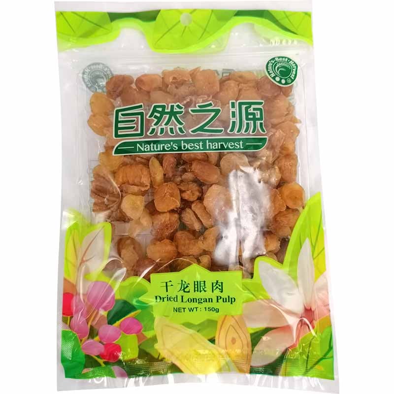 自然之源 干龙眼肉 桂圆干 150克 /Getrocknetes Longan-Fruchtfleisch 150g NBH