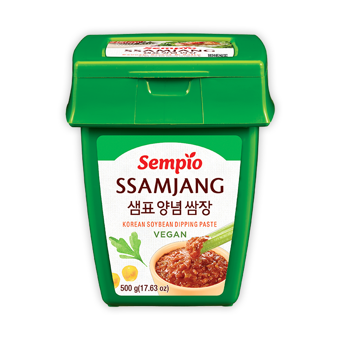 Sempio 韩国包饭酱大豆酱 绿盒/Koreanische Sojabohenpaste gewürzt 250g