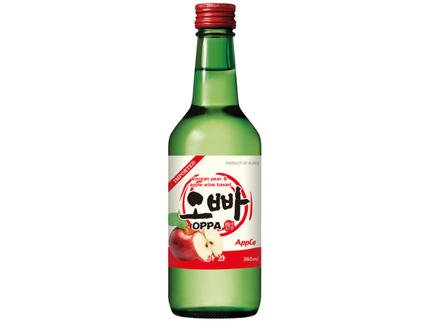 韩国烧酒苹果味12度/Korea Apfel Soju Getränk  Vol. 12.0% 360ml