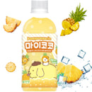 三丽鸥 布丁狗 椰果颗粒菠萝味饮料 340毫升 /Misty My Coco Drink Pompompurin Ananasgetränk 340ml SANRIO