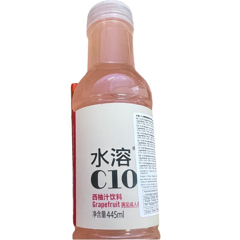 农夫山泉 水溶C100西柚味/LONGFUSHANQUAN C100 Mischfruchtsaftgetränk mit grapefrult-Geschmack 445ml