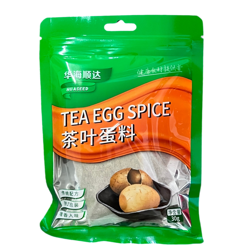 华海顺达 茶叶蛋料/HUASEED Gewürzmischung Tee-Eier 30g