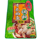 桥头 青花椒鱼调料/QIAOTOU Fertigsauce mit Sichuan-Grünpfeffer, sauer und feurig scharf 200g