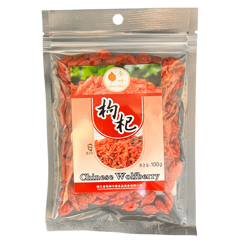 金叶 枸杞/GOLD LEAF Getrocknete Goji Beeren 100g
