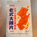 邬辣妈 老式大辣片 香辣味/WULAMA Gluten-Snack, würzig und scharf 108g