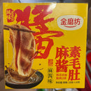 金磨坊 麻酱味素毛肚/JMF Veggie Konjak-Snack mit Sesamsauce, große Packung 360g