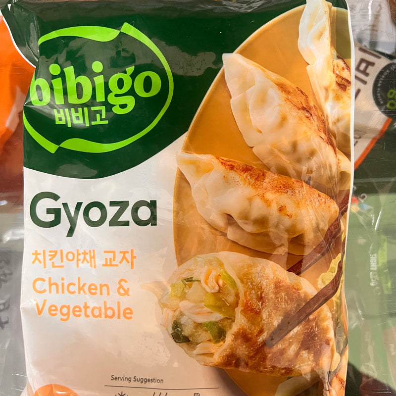 冰冻 必品阁 韩式鸡肉蔬菜水饺/TK BIBIGO Korean. Teigtaschen mit Hühnerfleisch u. Gemüse 600g