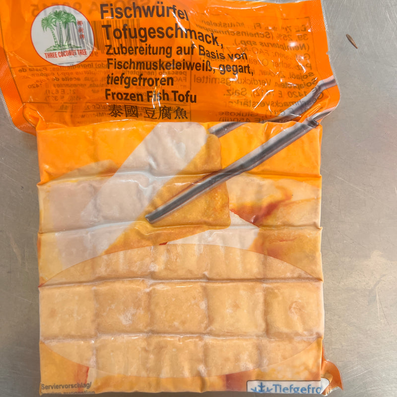 冰冻 泰国鱼豆腐/TK TCT Fischwürfel 500g