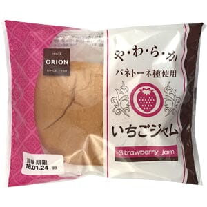 草莓果酱面包/ORION BAKERY Erdbeere Marmelade Brötchen 90g