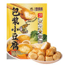 豆捞捞 包浆小豆腐/Frittiert Tofuwürfel tiefgefroren /300g