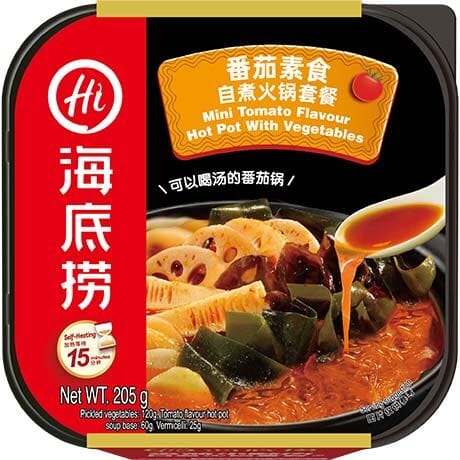 海底捞 番茄素食 自热火锅套装/HAIDILAO Hotpot-Eintopf mit Heizpackung 205g