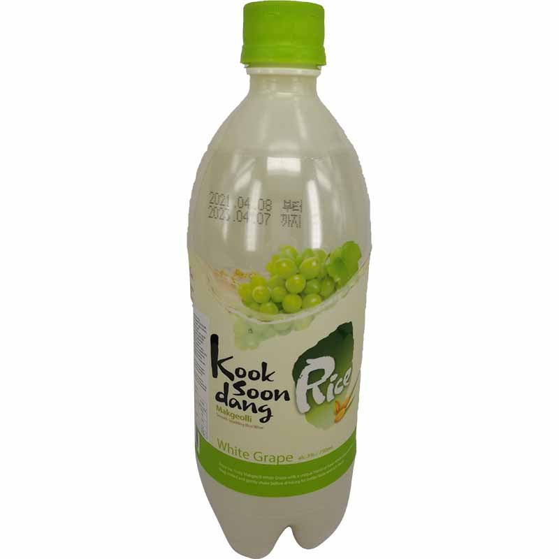 麴醇堂 韩国米酒 葡萄味/KOOKSOONDANG Makgeolli (Reiswein), Trauben 3%vol. 750ml