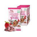 韩国烤杏仁草莓味/NUTS HOLIC Geröstete Mandeln mit Erdbeergeschmack 30g