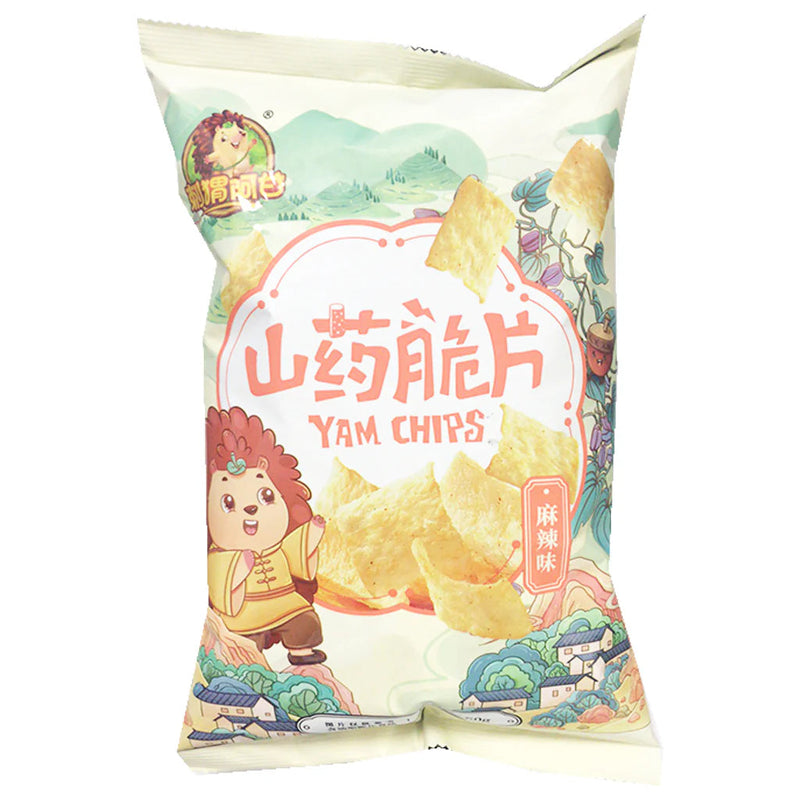 刺刺阿甘 山药脆片 麻辣味/CIWEIAGAN Yamswurzel-Chips, sehr scharf 60g