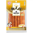 翻天娃 辣条 爆辣牛筋味/Gluten-Streifen mit Rindfleischgeschmack, extra scharf 136g