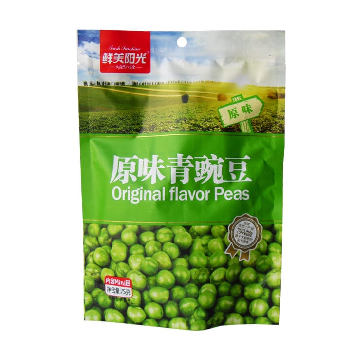 鲜美阳光 原味青豌豆/FRESH SUNSHINE Grüne Erbsen, pikanter Originalgeschmack 75g