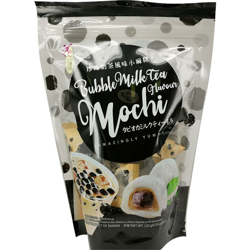 花之恋语 珍珠奶茶 风味大福/L&L Mochi-Bällchen mit Bubble-Tea-Geschmack 120g