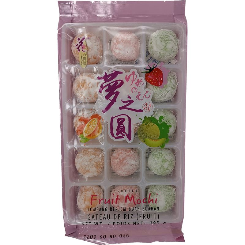 花之恋语 梦之圆 水果麻糬/L&L Mochi-Bällchen mit vers. Geschmacksrichtungen 195g