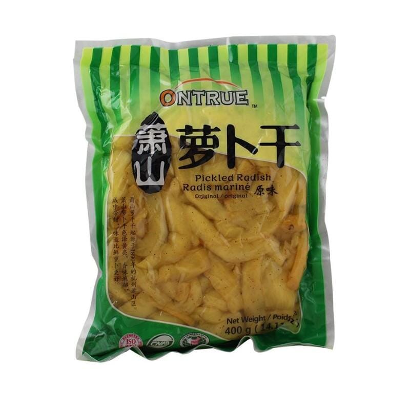 安厨 萧山萝卜干 原味/ONTRUE Eingelegter Rettich, Originalgeschmack 400g