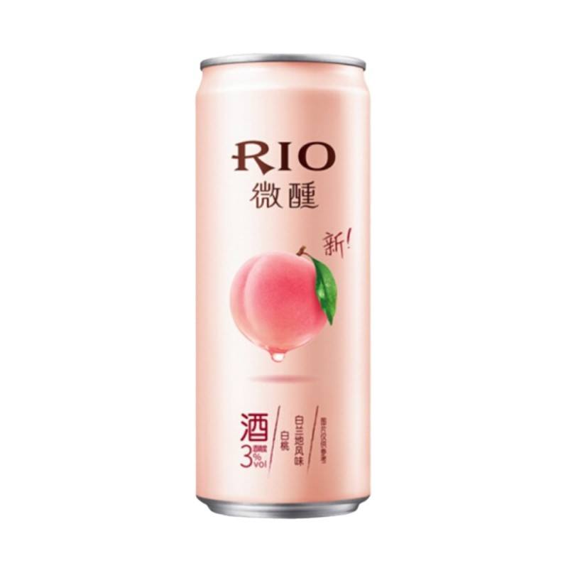 RIO微醺 白桃味白兰地鸡尾酒/RIO Premix Cocktail mit Pfirsich- und Brandygeschmack  3%vol. 330ml