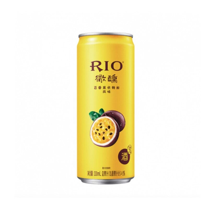 RIO微醺 百香果味伏特加鸡尾酒/RIO Premix Cocktail mit Passionsfrucht und Vodka 3%vol. 330ml