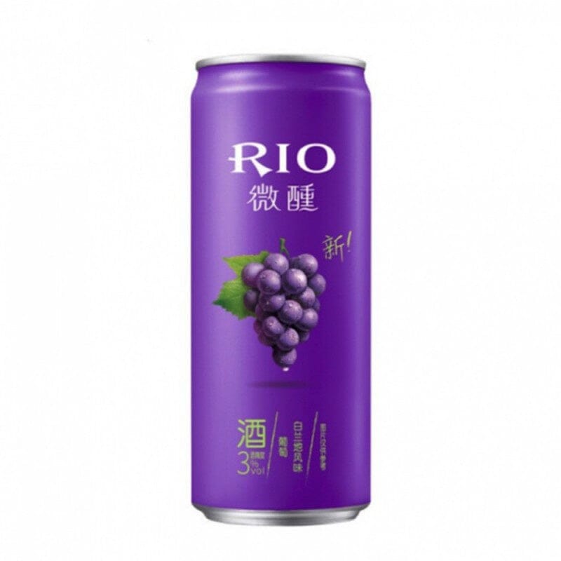 RIO微醺 葡萄味白兰地鸡尾酒/RIO Premix Cocktail mit Trauben- und Brandygeschmack 3%vol. 330ml