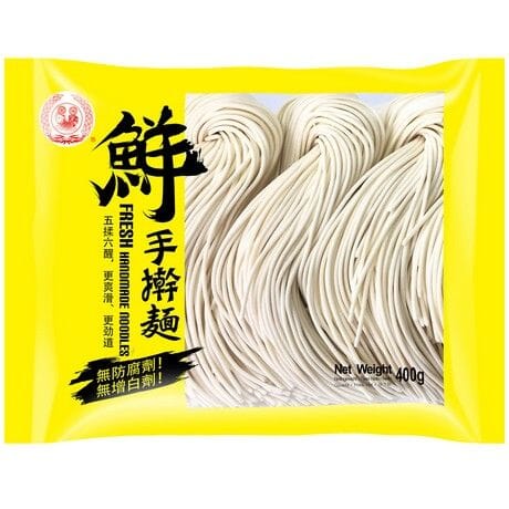 圆福 新鲜手擀面/YUANFU Frische, dünne Weizennudeln 400g