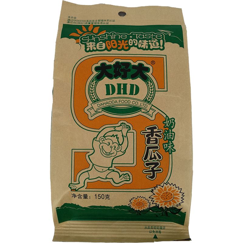 大好大 奶油味香瓜子/DAHAODA Sonnenblumenkerne mit Sahnegeschmack 138g