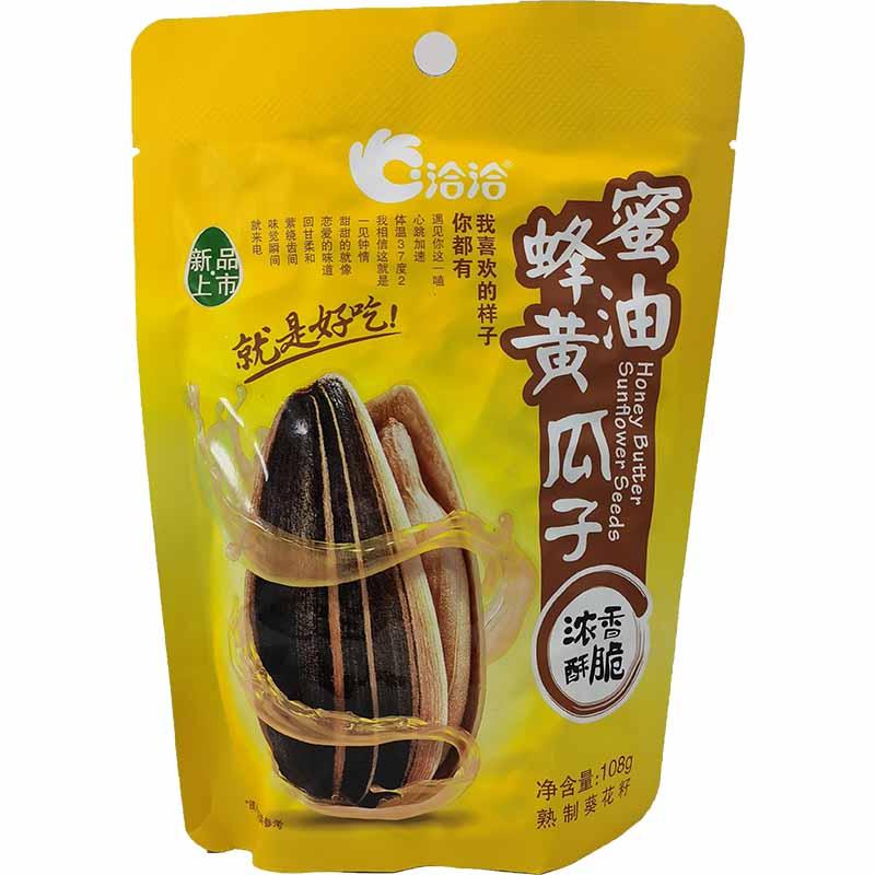 洽洽 蜂蜜黄油瓜子/QIAQIA Sonnenblumenkerne mit Honig-Butter-Geschmack 108g