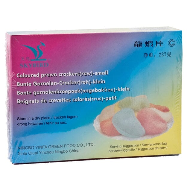 天鸟 三色 龙虾片/SKYBIRD Bunte Garnelen-Cracker 227g