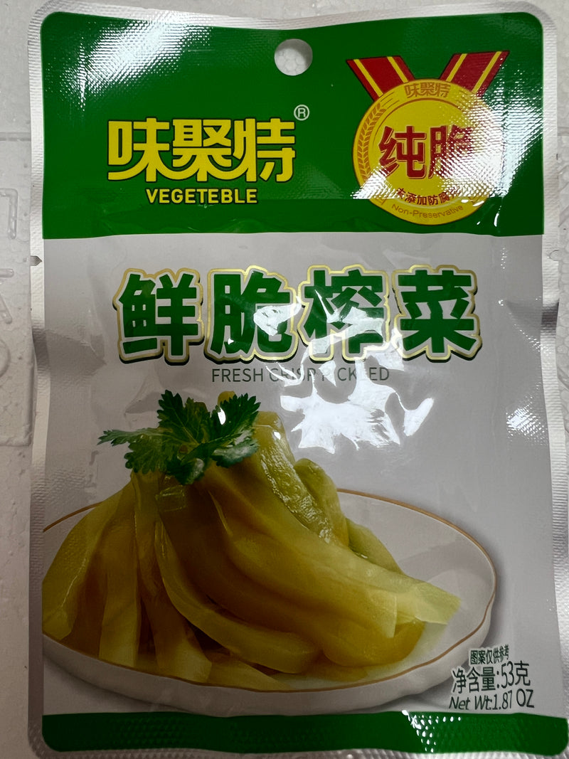 味聚特（鲜脆榨菜）/WeiJuTe Eingelegte Gemüse 60g