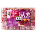 大宇 沙琪玛 紫薯 408克 (18个) /Dessert Weichmehlkuchen Lila-Süßkartoffel Geschmack Sachima 408g Daewoo