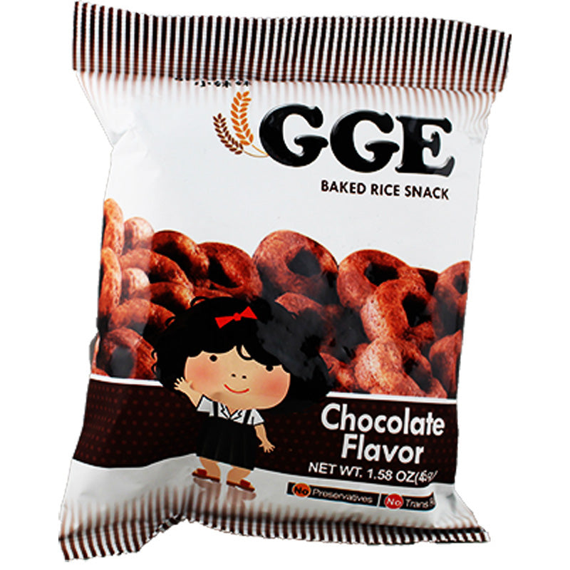 张君雅小妹妹 维力 巧克力味/GGE Wheat Crackers Schokoladengeschmack 45g