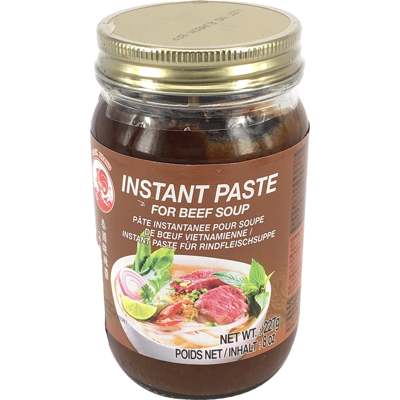 Cock Brand Instant Paste für Rindfleisch Suppe 227g