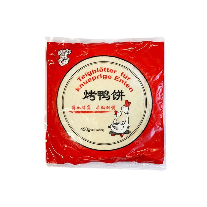 冰冻-TK  乐乐厨 北京烤鸭饼/Peking Enter-Pfannkuchen 450g