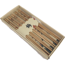 礼品竹筷 5双装 梅 / 5x Paar Ess-Stäbchen aus Holz Asiadekor in Geschenkverpackung