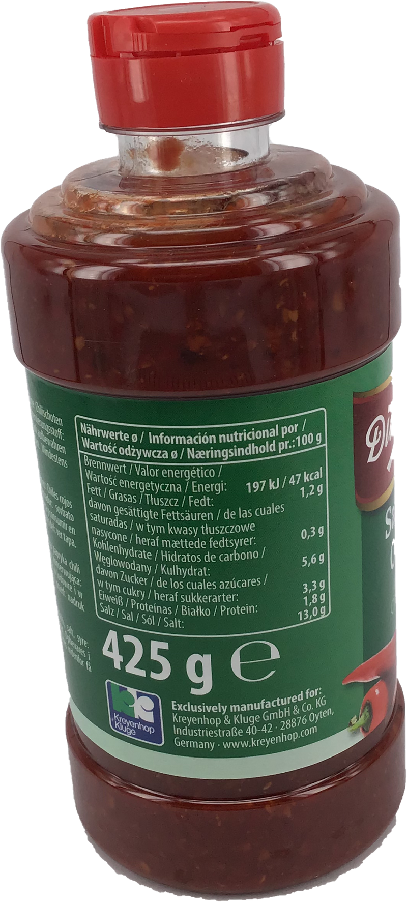 辣椒酱/DIAMOND Sambal Oelek 425g