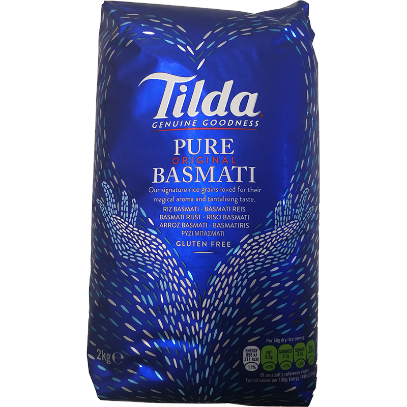 Tilda Pure Basmati Reis 2kg