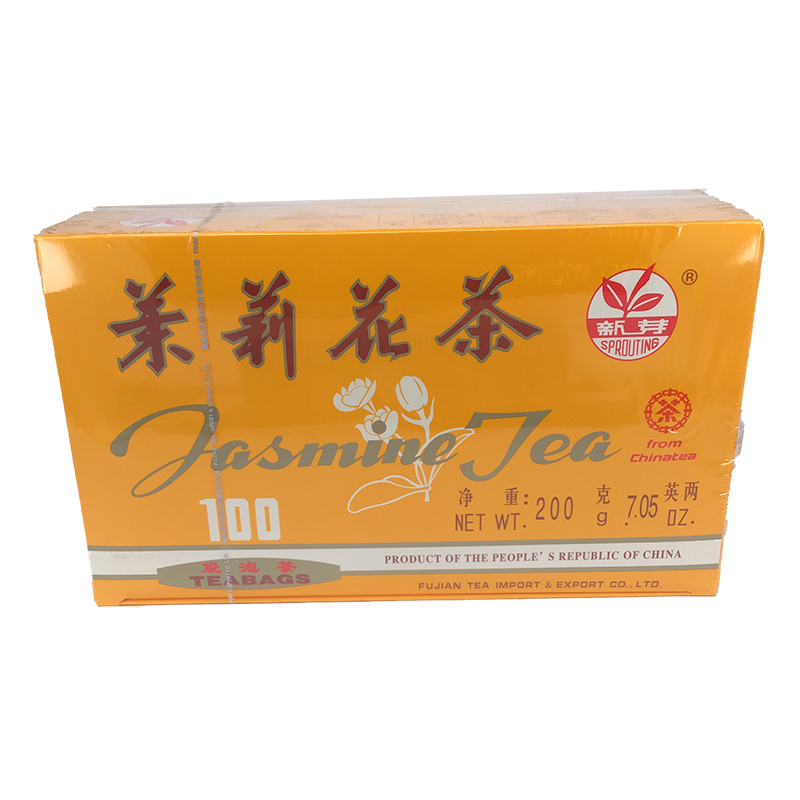 新芽 茉莉花茶 袋泡茶 100袋x2g /Jasmin Teebeutel 100pcs