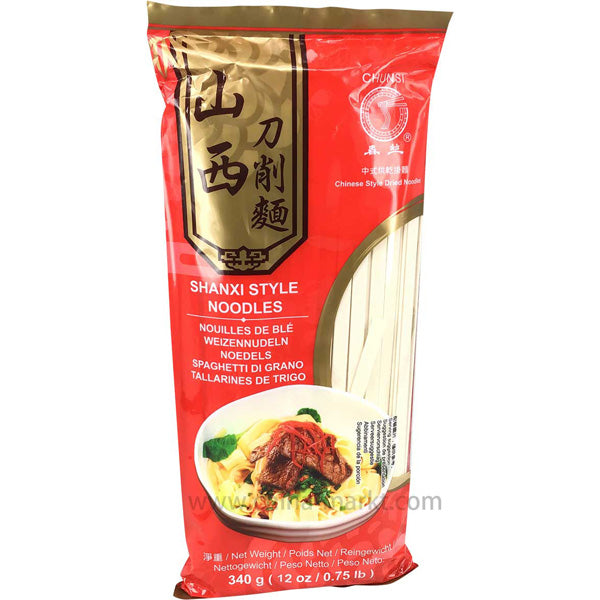 春丝 中式烘干挂面山西刀削面/CHUNSI Weizennudeln nach Shanxi-Art 340g