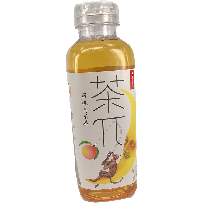 农夫山泉 茶兀 蜜桃乌龙茶 饮料 / NFSZ Pfirsich-Oolong-Tee 500ml