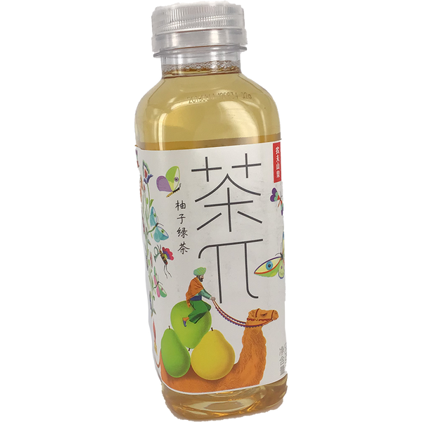 农夫山泉茶兀柚子绿茶/NF SPRING Grünteegetränk mit