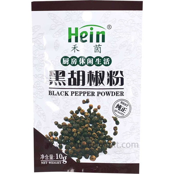 禾茵 黑胡椒粉/Hein Schwarzerpfefferpulver 10g