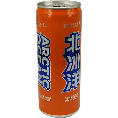 北冰洋 桔汁汽水 / Kohlensäurehaltiges Getränk mit Mandarinengeschmack 330ml