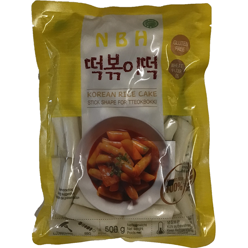 NBH 韩国年糕条 / Reiskuchen geschnitten 500g